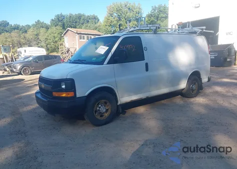 2015 Chevrolet Express 2500 Work Van from USA, damaged, VIN 1GCWGFCF9F1152497